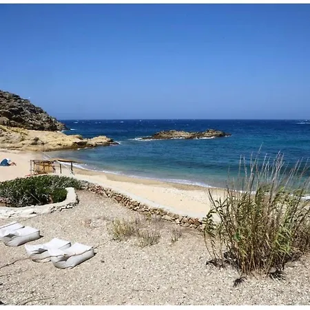 빌라 The Mykonian Beachfront Estate *