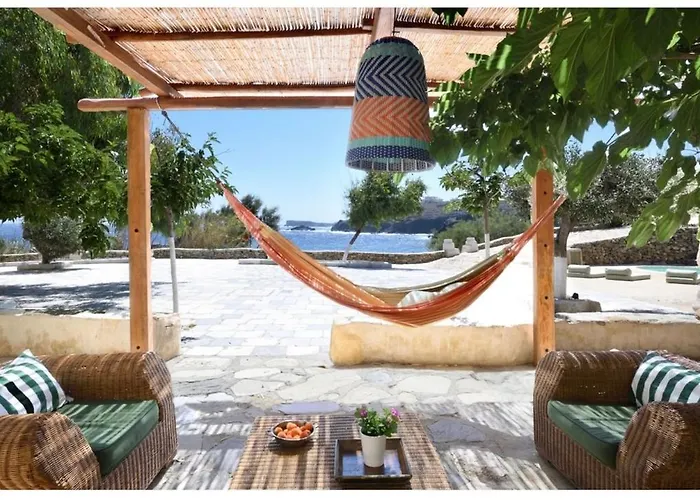 빌라 The Mykonian Beachfront Estate Fokos Beach