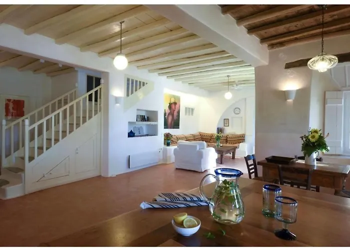 The Mykonian Beachfront Estate Villa Fokos Beach