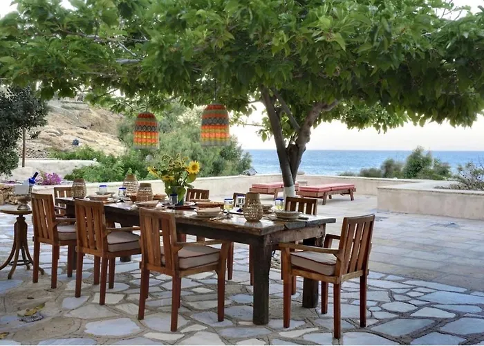 The Mykonian Beachfront Estate Villa Fokos Beach